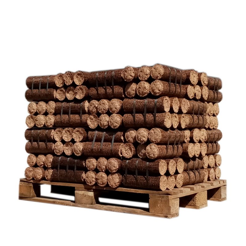 BOIS DENSIFIÉ – FEUILLUS + RÉSINEUX – PALETTE DE 960 KG