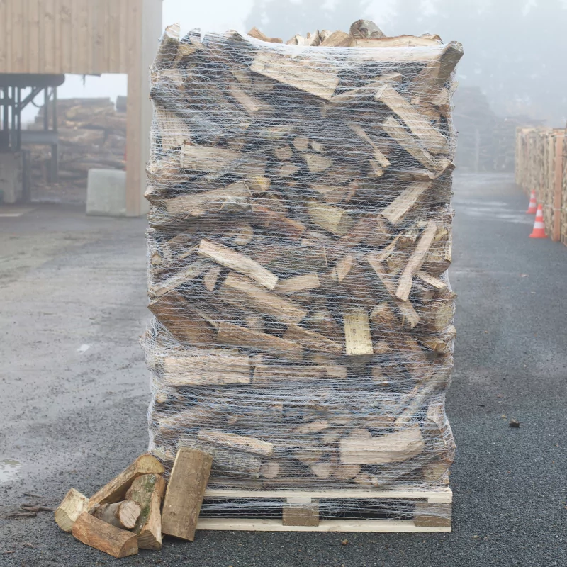 Bois de chauffage – 33cm – ballot sur palette 2m³ Séchage 100% naturel, prêt à l'emploi