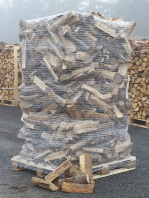 Bois de chauffage – 33cm – ballot sur palette 2m³ Séchage 100% naturel, prêt à l'emploi