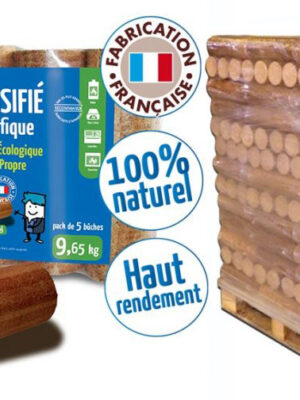 Sans-titre-18-copie Bûches calorifiques WOODSTOCK 3 palettes, 312 sacs de 5 bûches