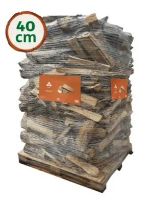 Bois de chauffage 40 cm Wooday – Bois bûche 100% feuillus