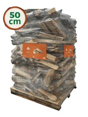 Bois de chauffage 50 cm Wooday – Bois bûche 100% feuillus