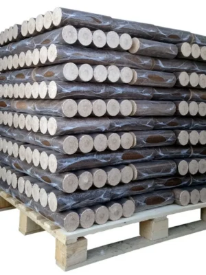 Bûches de bois densifié – 100 % Feuillus – Palette de 960 Kg