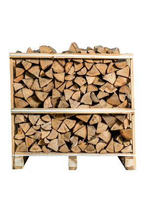 Frêne séché au four-Demi palette – – 25cm